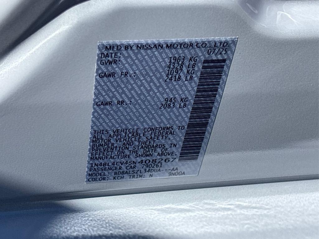 new 2025 Nissan Altima car, priced at $25,582