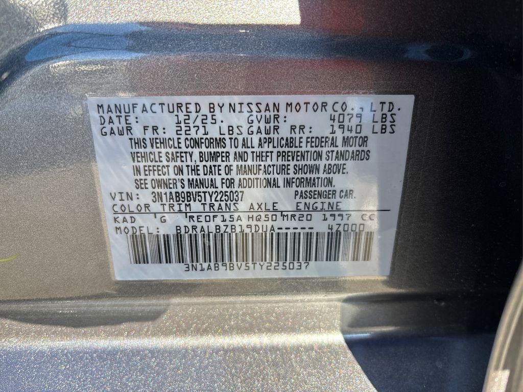 new 2026 Nissan Sentra car, priced at $23,641