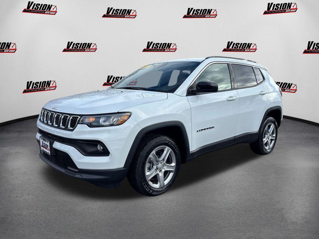 used 2023 Jeep Compass car, priced at $22,513