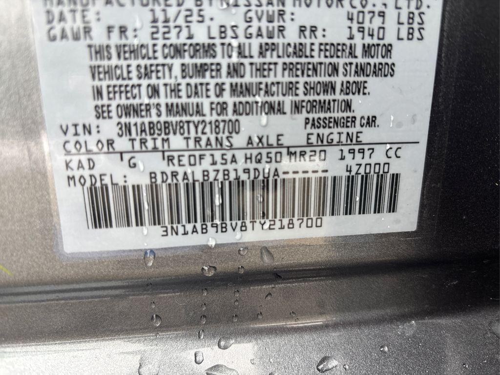 new 2026 Nissan Sentra car, priced at $23,641