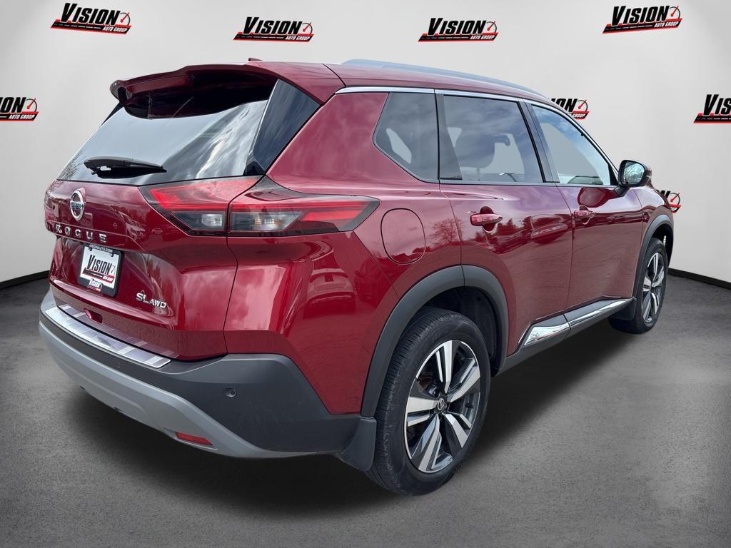 used 2021 Nissan Rogue car, priced at $23,849