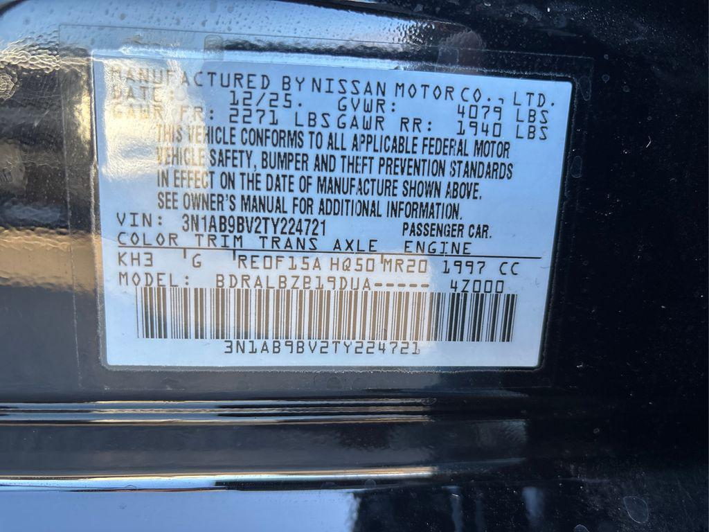 new 2026 Nissan Sentra car, priced at $23,397