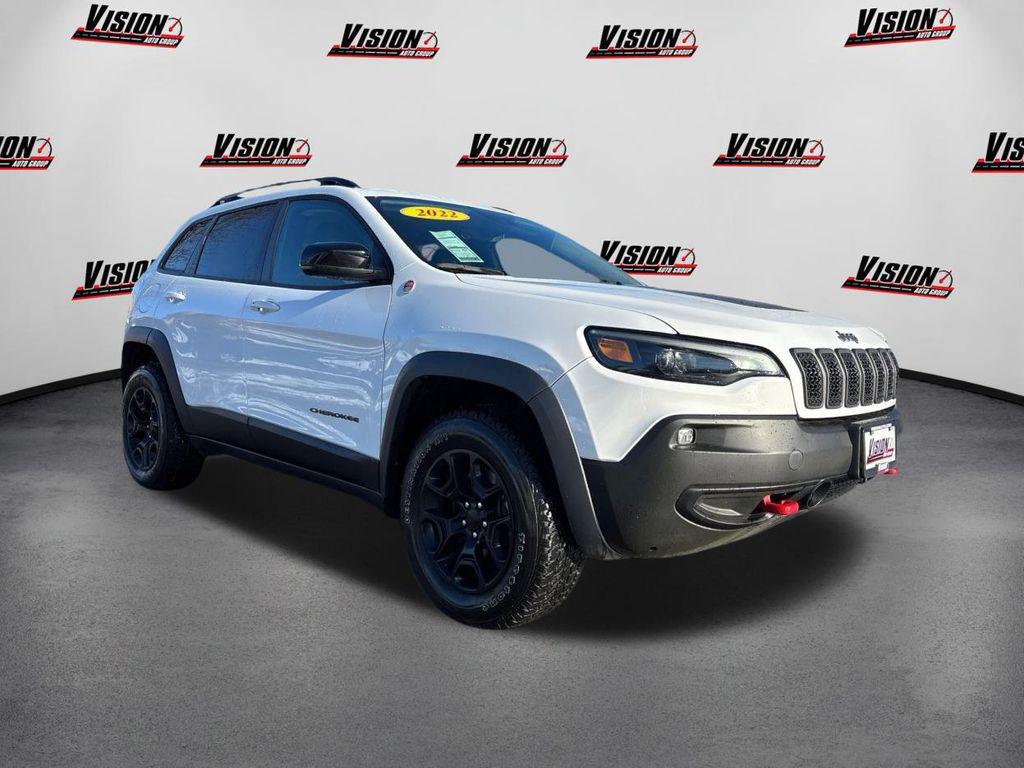 used 2022 Jeep Cherokee car, priced at $24,424