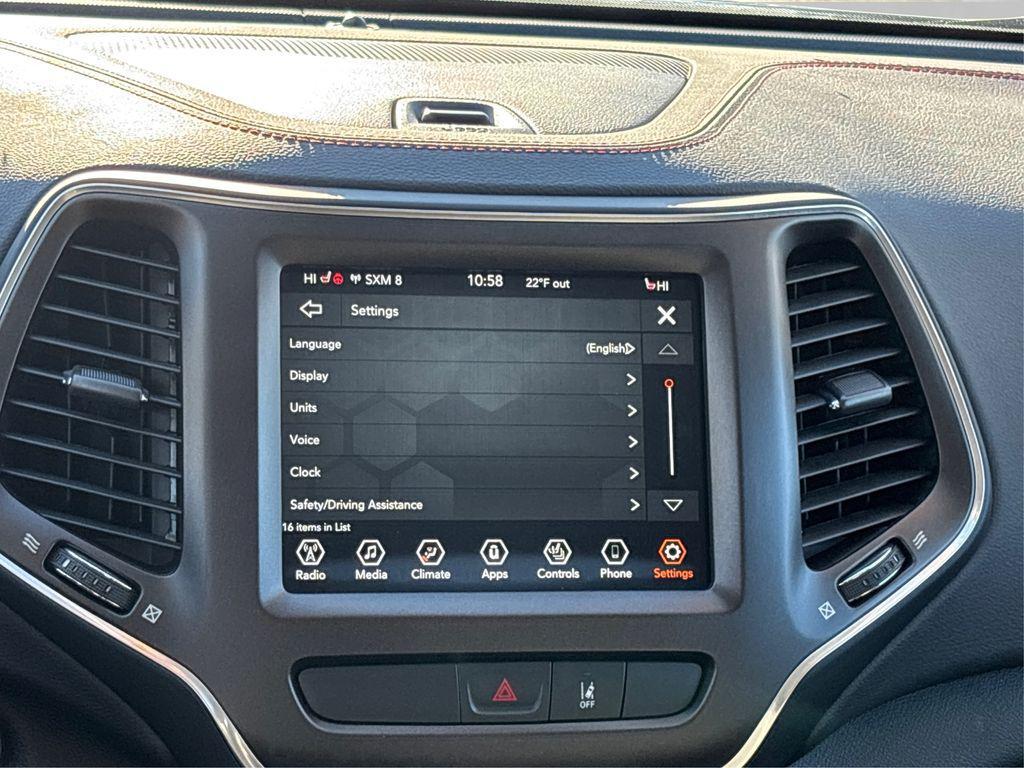 used 2022 Jeep Cherokee car, priced at $24,424