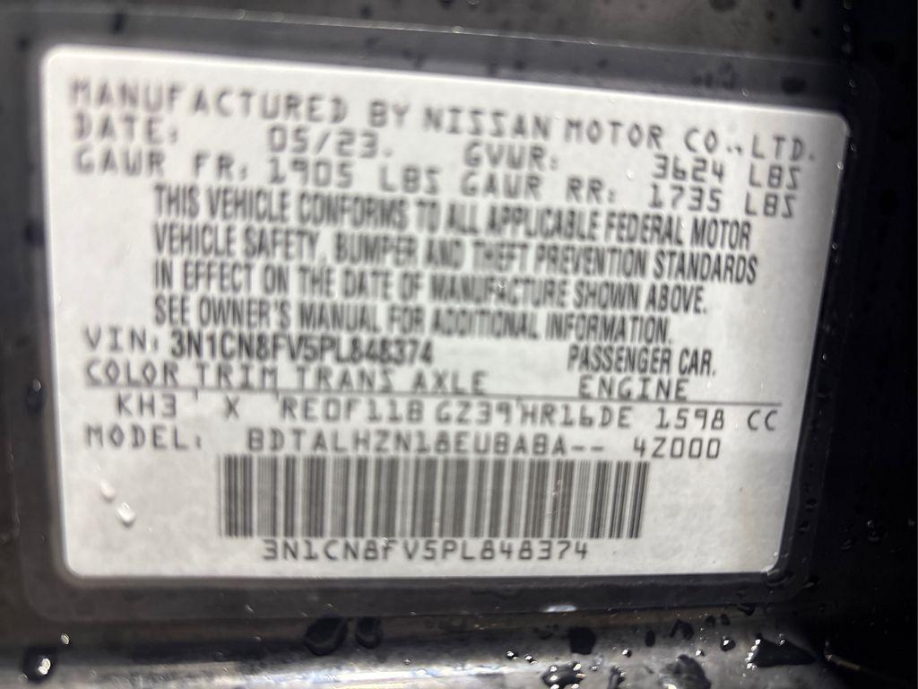 used 2023 Nissan Versa car, priced at $18,415