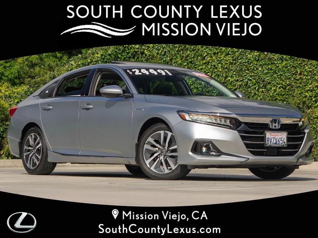 used 2021 Honda Accord Hybrid car, priced at $24,491