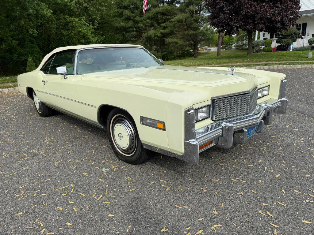 used 1976 Cadillac Eldorado car, priced at $14,995