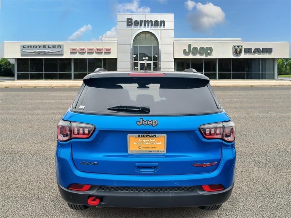 used 2023 Jeep Compass car, priced at $22,342