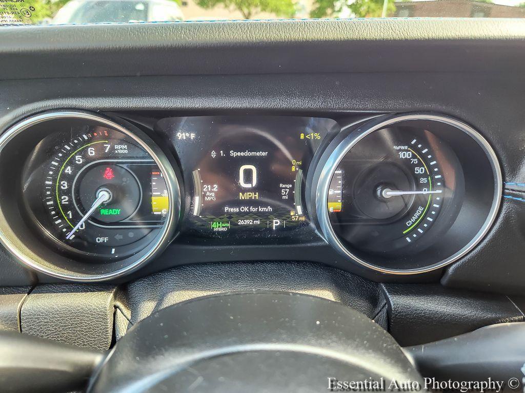 used 2021 Jeep Wrangler Unlimited 4xe car, priced at $32,711