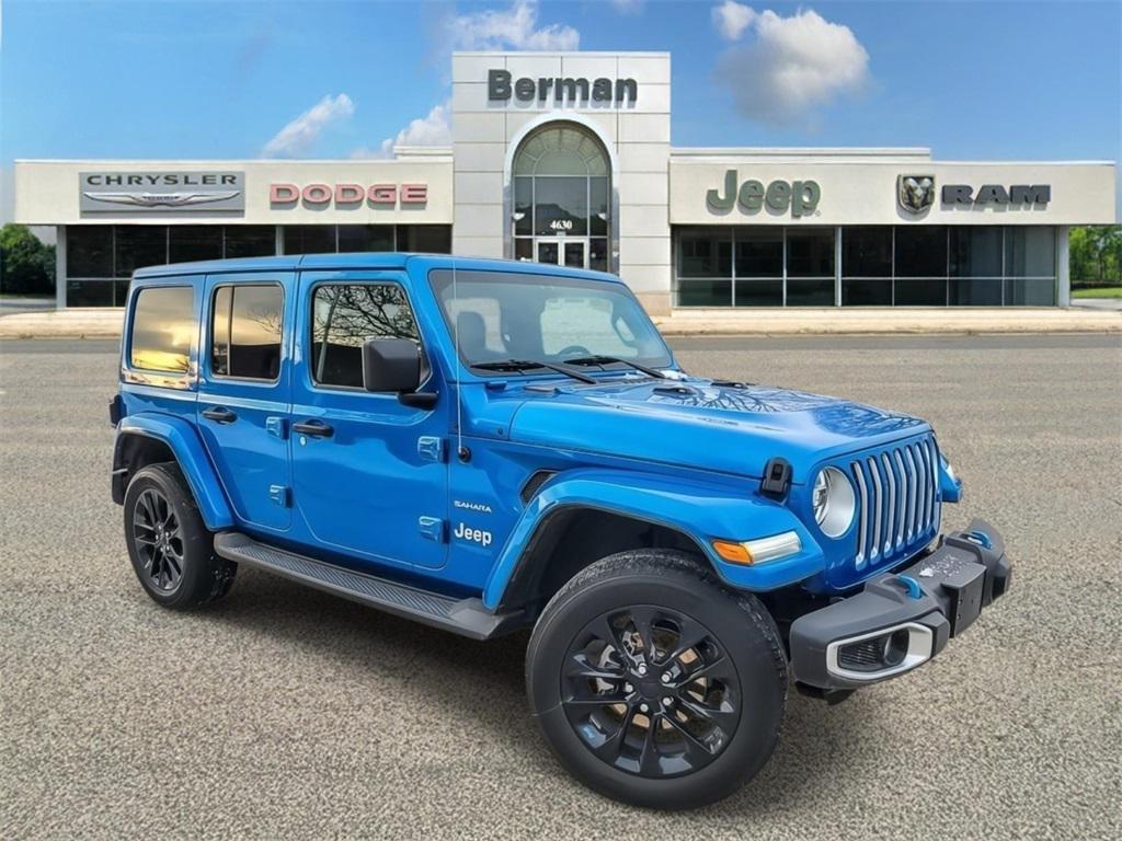 used 2022 Jeep Wrangler Unlimited 4xe car, priced at $29,048