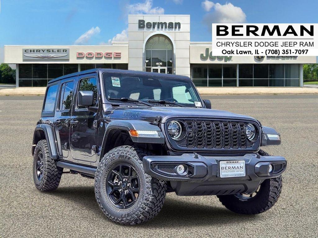 used 2025 Jeep Wrangler 4xe car, priced at $33,795