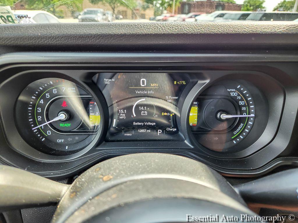 used 2025 Jeep Wrangler 4xe car, priced at $33,795