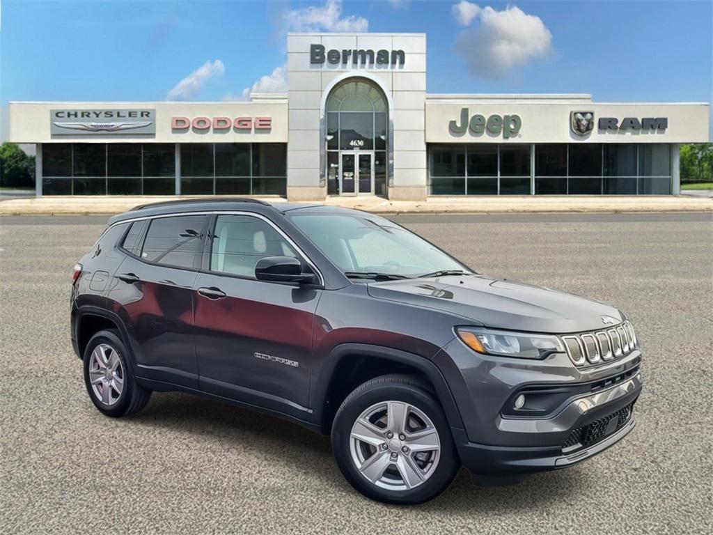 used 2022 Jeep Compass car, priced at $21,419