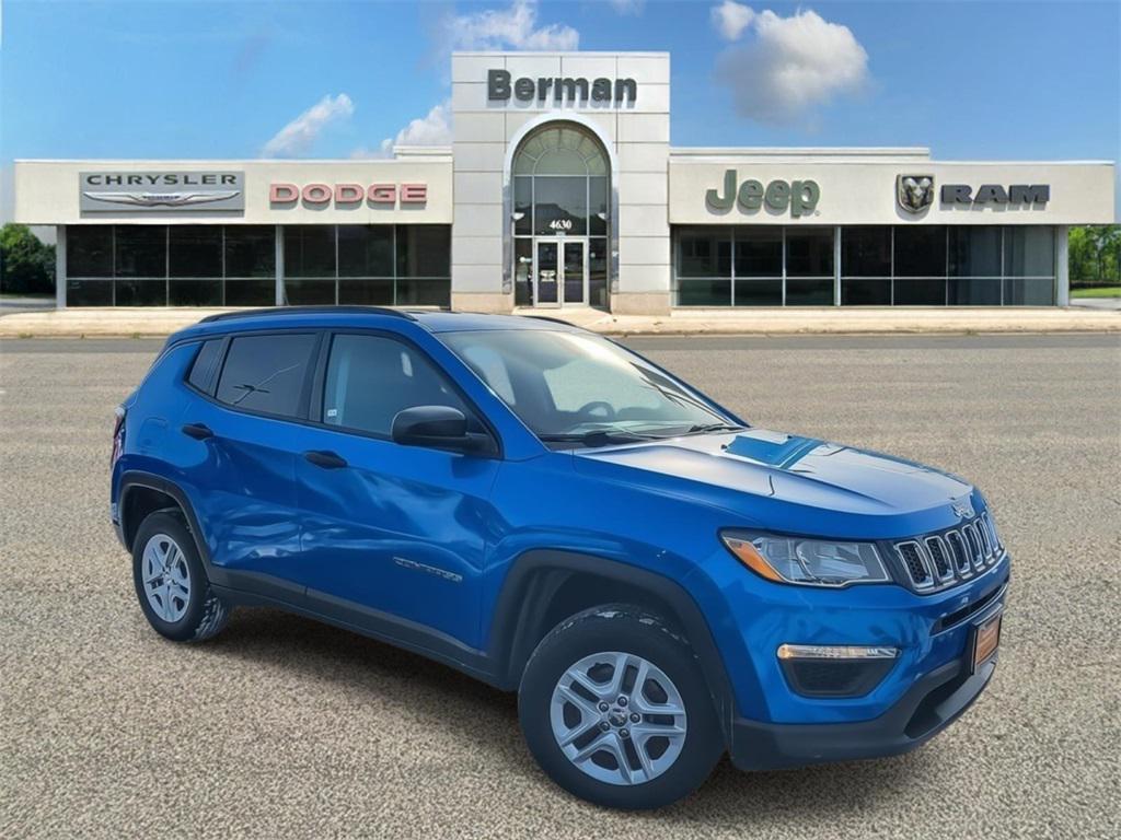 used 2018 Jeep Compass car, priced at $13,494