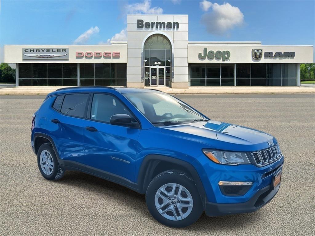 used 2018 Jeep Compass car, priced at $13,494