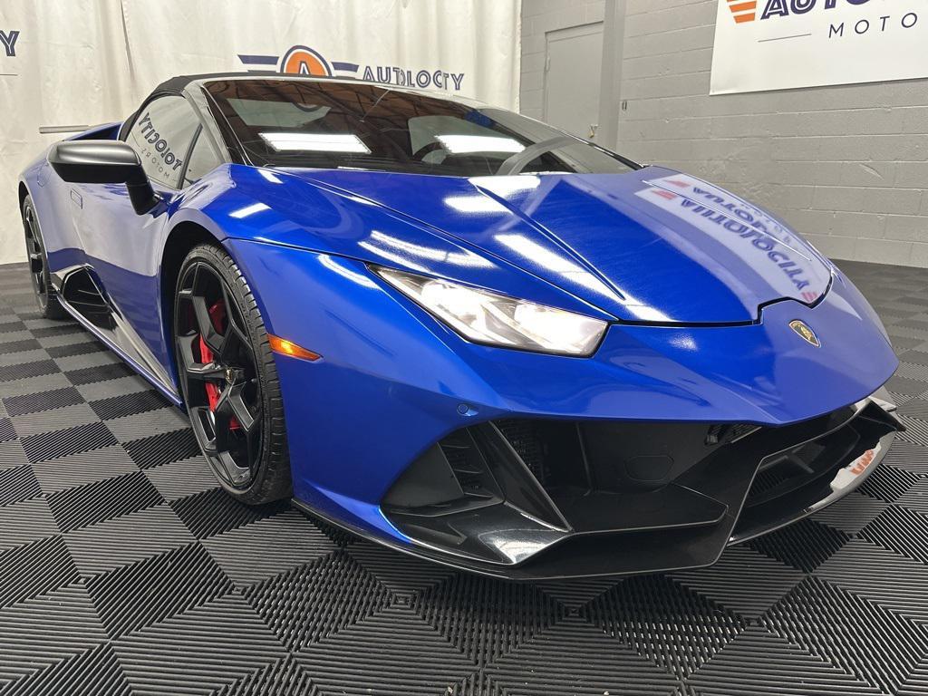 used 2020 Lamborghini Huracan EVO car, priced at $190,000