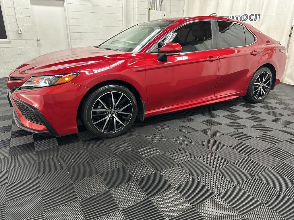 used 2021 Toyota Camry car, priced at $18,995