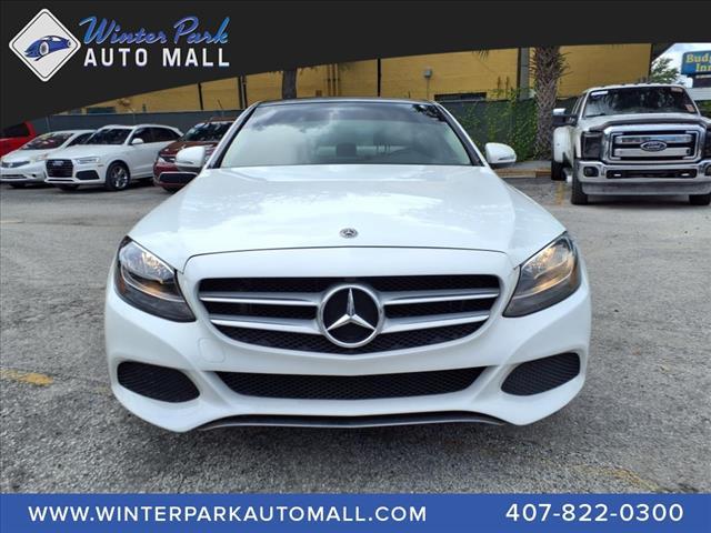 used 2018 Mercedes-Benz C-Class car, priced at $10,995