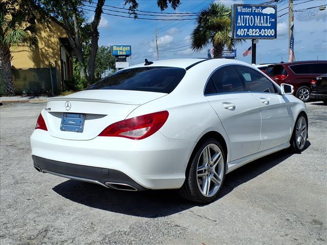 used 2018 Mercedes-Benz CLA 250 car, priced at $8,995