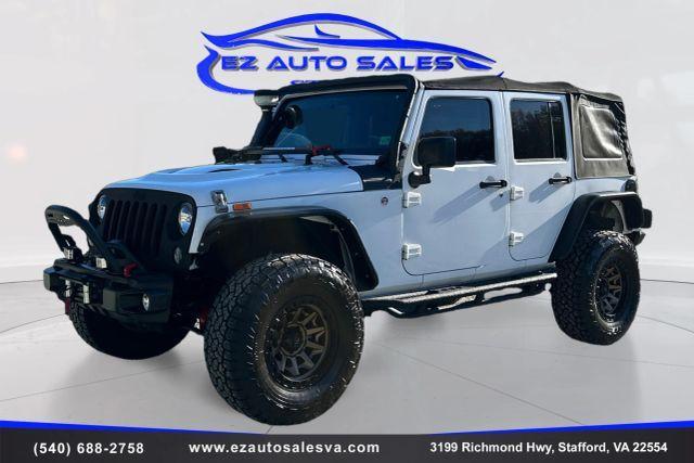 used 2015 Jeep Wrangler Unlimited car, priced at $19,990