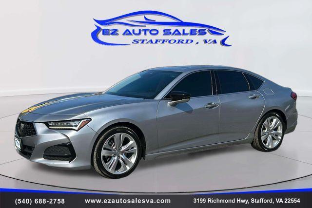 used 2021 Acura TLX car, priced at $17,995