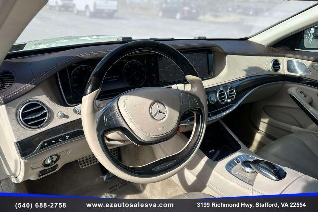 used 2015 Mercedes-Benz S-Class car, priced at $22,990