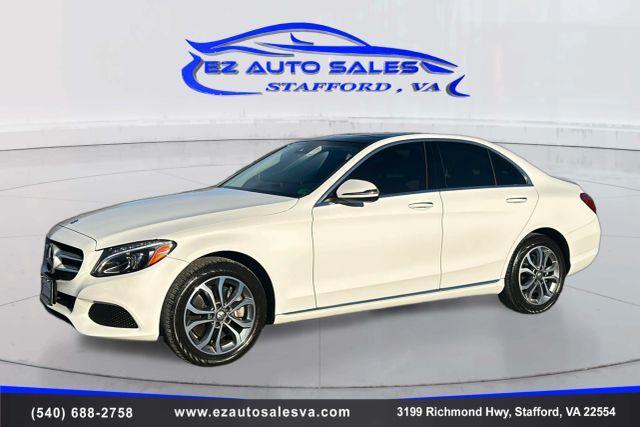 used 2017 Mercedes-Benz C-Class car, priced at $17,990