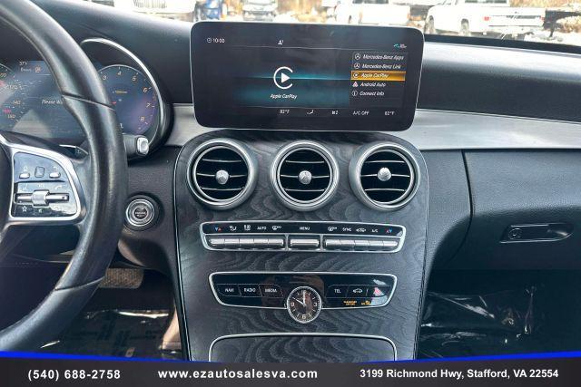 used 2021 Mercedes-Benz C-Class car, priced at $19,995