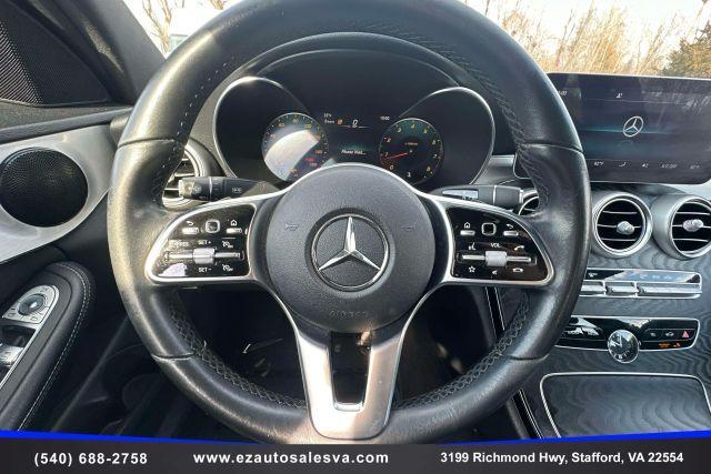used 2021 Mercedes-Benz C-Class car, priced at $19,995