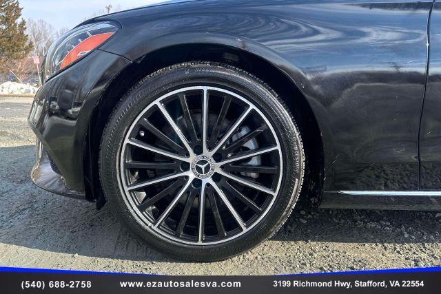 used 2021 Mercedes-Benz C-Class car, priced at $19,995