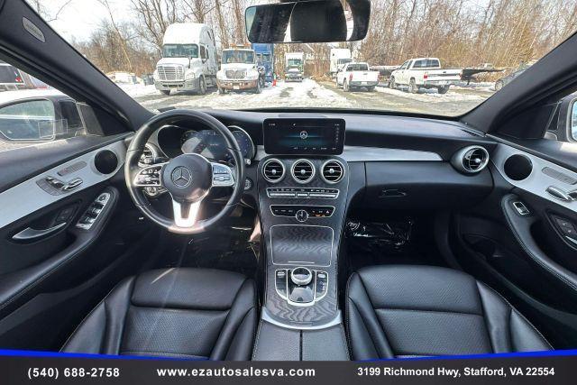 used 2021 Mercedes-Benz C-Class car, priced at $19,995