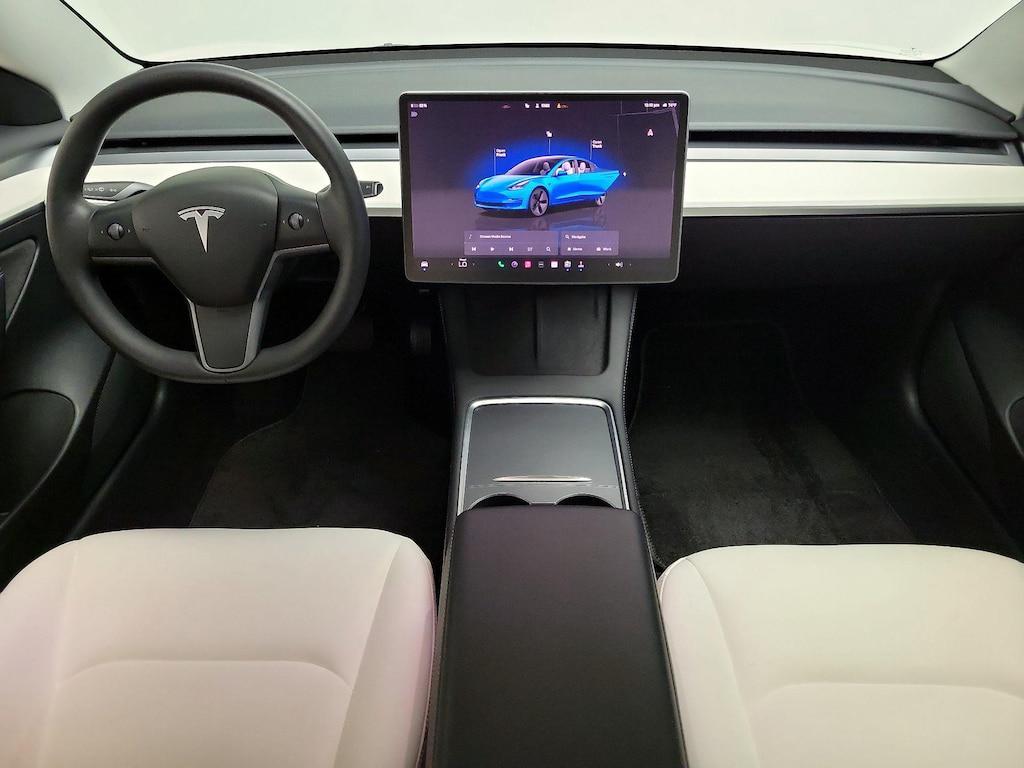 used 2022 Tesla Model 3 car, priced at $27,998