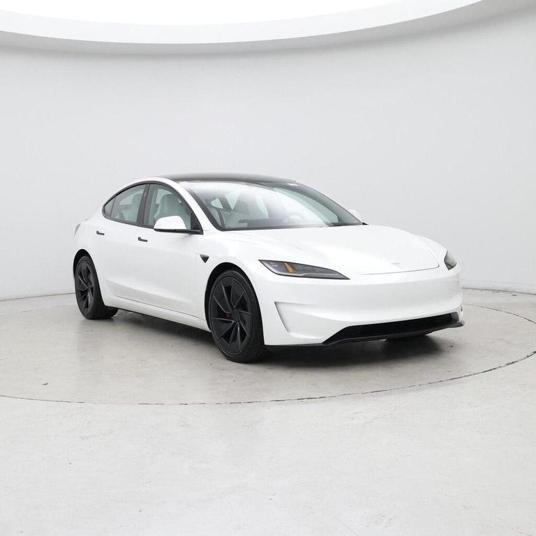 used 2025 Tesla Model 3 car, priced at $47,998