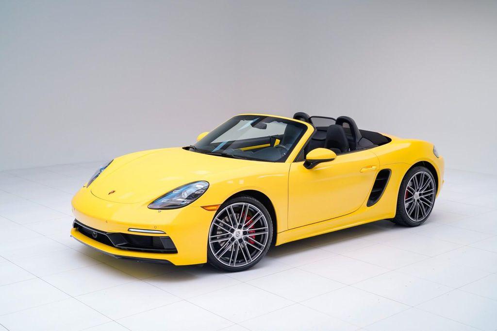 used 2025 Porsche 718 Boxster car, priced at $91,900