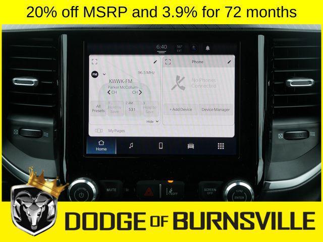 new 2025 Ram 1500 car, priced at $42,403