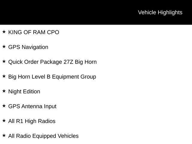 used 2023 Ram 1500 car, priced at $39,500
