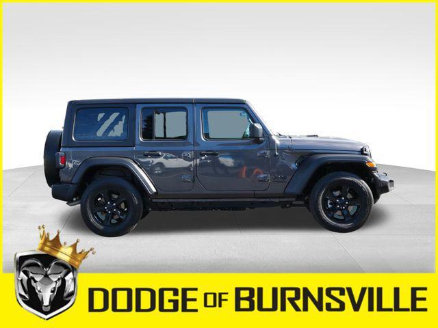 used 2022 Jeep Wrangler Unlimited car, priced at $30,400