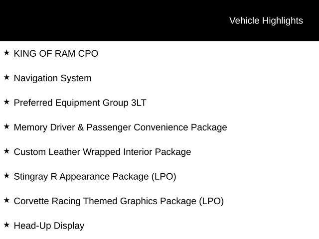 used 2023 Chevrolet Corvette car, priced at $73,500