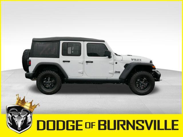 used 2025 Jeep Wrangler car, priced at $35,400