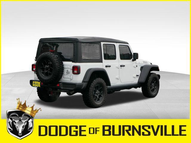 used 2025 Jeep Wrangler car, priced at $35,400