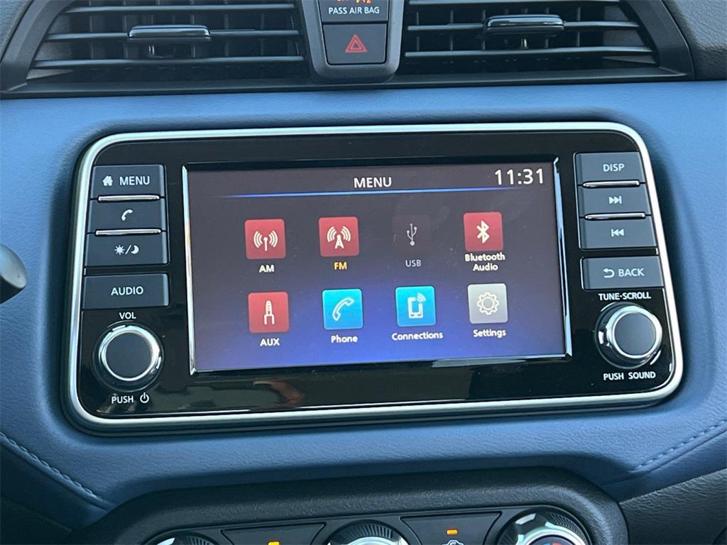 used 2025 Nissan Versa car, priced at $16,000