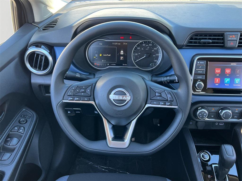 used 2025 Nissan Versa car, priced at $16,000