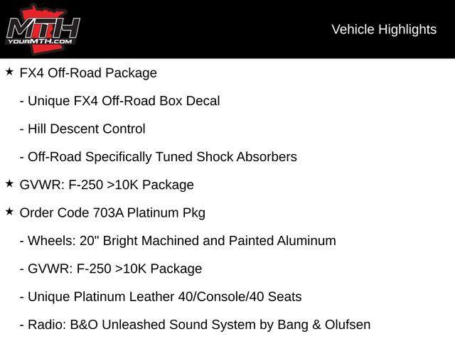 used 2026 Ford F-250 car, priced at $94,993