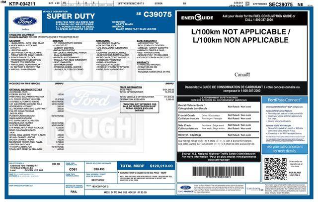 used 2025 Ford F-250 car, priced at $78,993