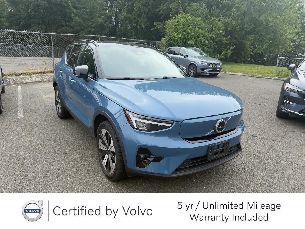 used 2023 Volvo XC40 Recharge Pure Electric car, priced at $28,077