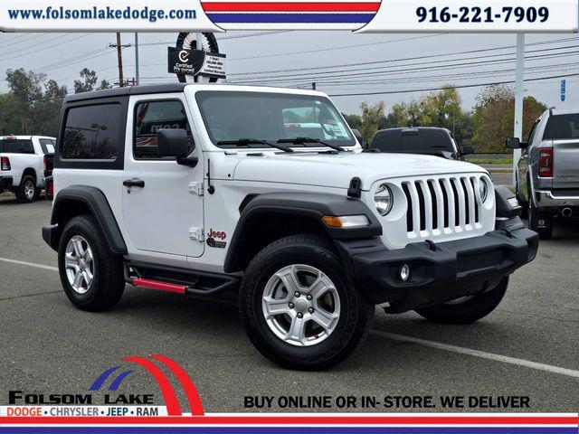 used 2020 Jeep Wrangler car, priced at $23,999