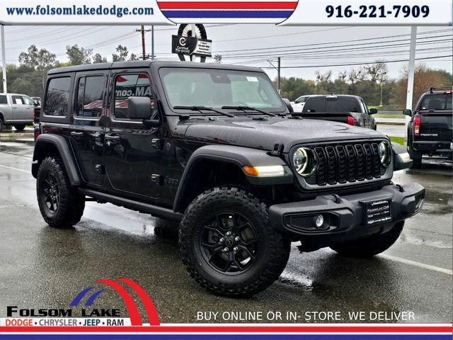 used 2024 Jeep Wrangler car, priced at $42,900