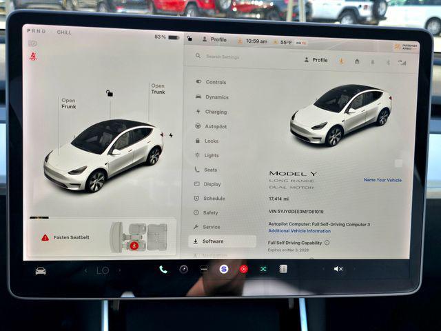 used 2021 Tesla Model Y car, priced at $29,998