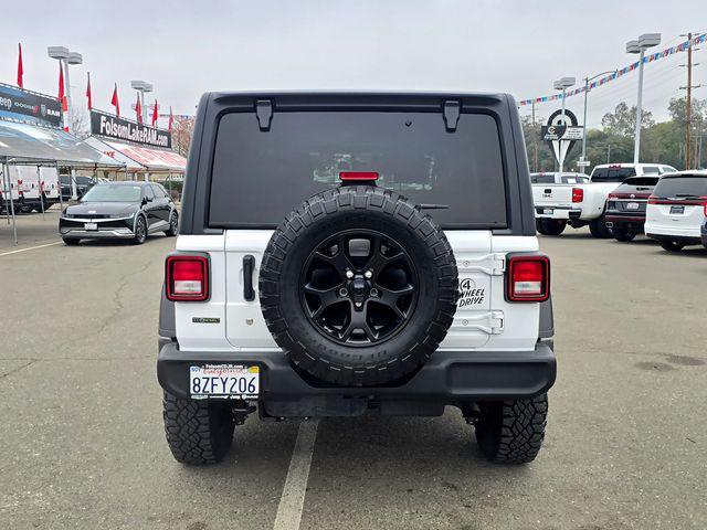 used 2021 Jeep Wrangler Unlimited car, priced at $31,900