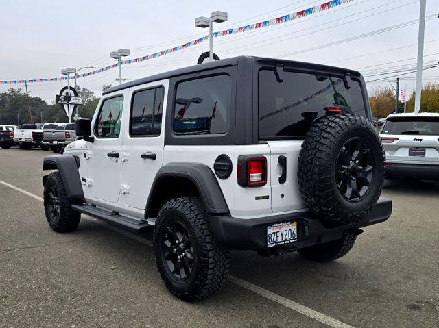 used 2021 Jeep Wrangler Unlimited car, priced at $31,900